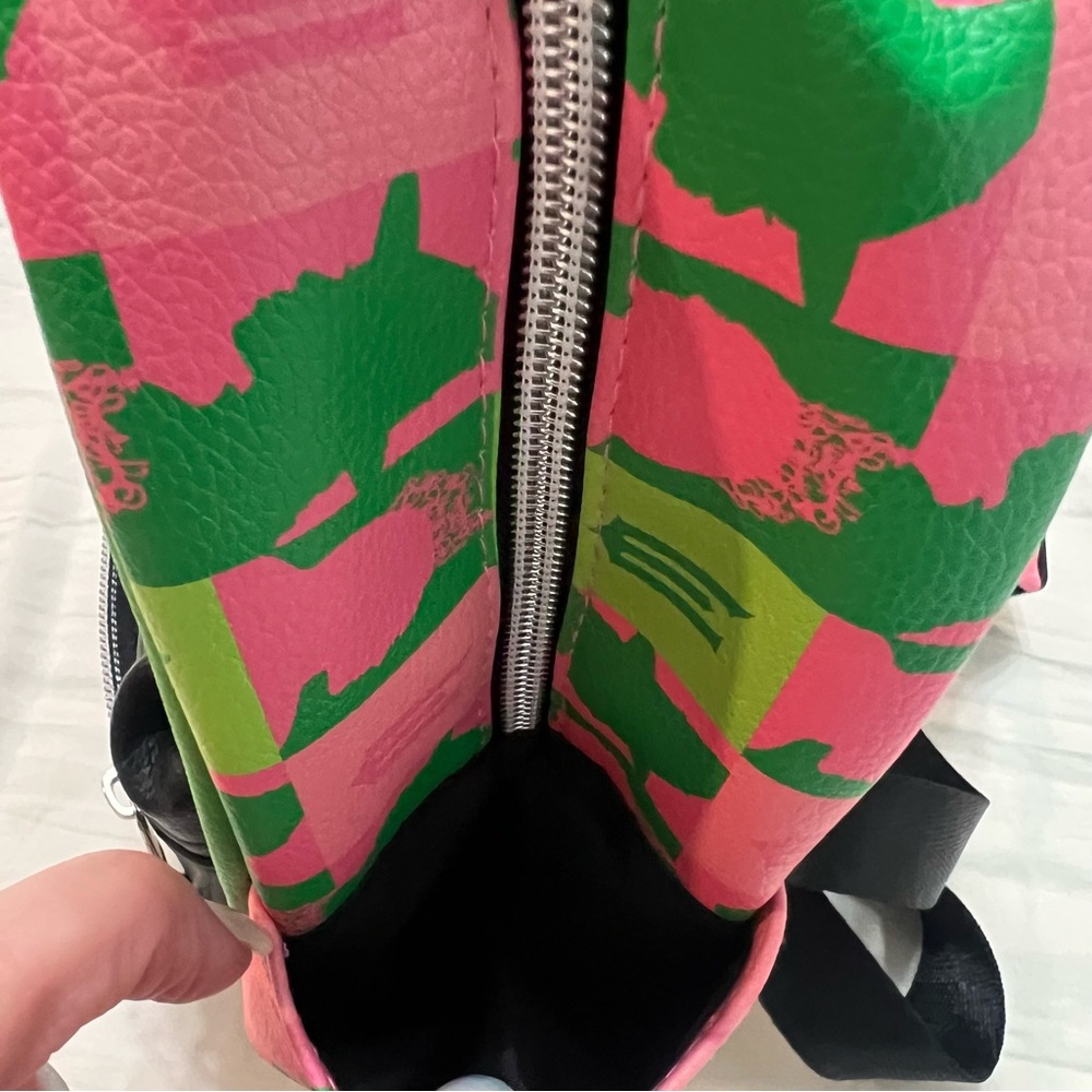 Accessory Innovations Wicked Mini Backpack Green and Pink Design. OS. - Picture 11 of 15
